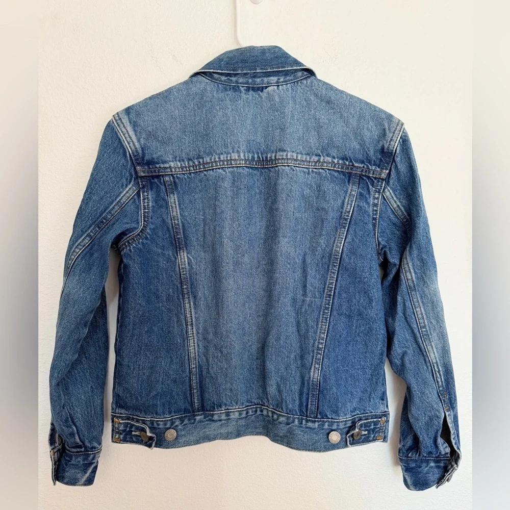 GAP Kids Classic 100% Cotton Blue Denim Jacket Size XL